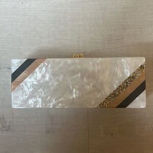 Edie Parker Lucite Clutch